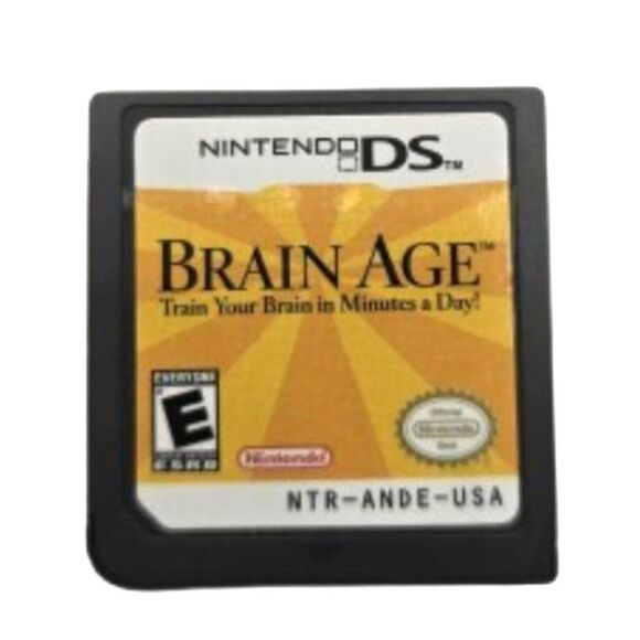Brain Age Nintendo DS 3DS (CIB w/Manual) Tested - Picture 3 of 5
